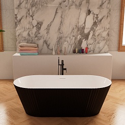 Frank Акриловая ванна 170х75 F6103 black – фотография-2